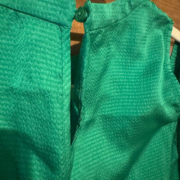 Michael Kors Spring Green Blouse - Picture 5 of 6